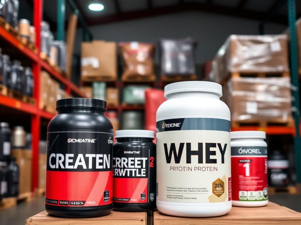 Creatina y proteínas para deportistas